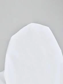 Camisa de manga comprida com cintura marcada e modelagem flare, gola boneca, coleção Primavera/Verão 2026. Ideal para festas urbanas modernas, volta às aulas, uso casual minimalista urbano, estilo boêmio, férias, festivais, primavera, Dia dos Namorados, carnaval e festas na praia. Elegante e perfeita para ocasiões especiais. - Branco - Ver 8