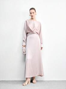 CUCCOO BIZCHIC Women's Square Toe Elegant High Heel Slide Sandals, Suitable For Daily Wear - Apricot - View 6