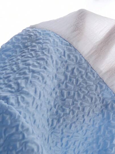 SHEIN 年轻女孩优雅撞色蝴蝶结装饰连衣裙