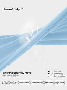 GLOWMODE Quần legging nén Powersculpt™ 26 inch, sẵn sàng cho những pha bứt phá, thấm hút mồ hôi, nhanh khô, nâng đỡ vô hình, ôm sát cơ thể, có túi bên hông, thích hợp cho tập luyện cường độ cao, tập gym, chạy bộ và hoạt động thể thao. - Màu xanh lam - Xem 6