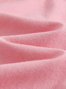 Cozy Pixies 4pcs Baby Girl Floral Print Knit Soft Collared Long Sleeve Top & Elastic Waist Pants Set - Multicolor - View 5