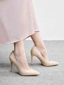 CUCCOO BIZCHIC New Fashion Pointed Toe High Heel Pumps For Women Spring Shoes Spring Break Easter For Christmas Spring Shoes - Light apricot - View 5