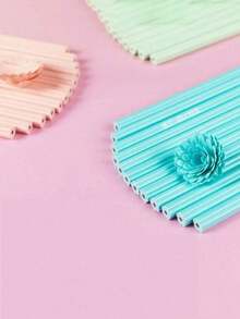 10 piezas de lápices de resina de colores aleatorios, adecuados para estudiantes - Multicolor - Ver 3