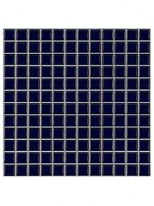 1 Tấm giấy dán tường vinyl chống thấm nước WoStick 10 inch x 10 inch, tự dính, dạng ô nhỏ, thích hợp trang trí nhà cửa, tường, phòng ngủ, nhà bếp. - Xanh đậm - Xem 9