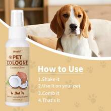 1pc/2pcs Pet Perfume, Dog-Specific Fragrance Spray, Long-Lasting Odor Removal For Teddy Bears - 100ml - View 5