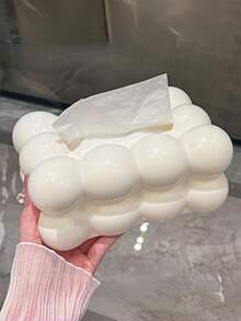 1 件装 新款奢华高颜值耐磨防污轻便糖果纸巾盒餐巾架装饰盒，适用于节日家庭聚会、女性婚礼礼物、夏季旅行度假、家居厨房卧室客厅餐厅、高端餐厅家居装饰必备品 - 彩色 - 查看 9
