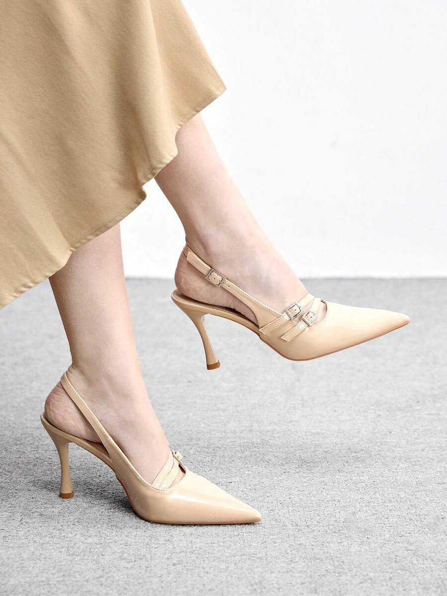 CUCCOO BIZCHIC Women's High-Heeled Shoes - Apricot - View 1