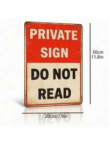 1 biển hiệu kim loại hài hước kiểu cổ điển - Đôi khi tôi tự nói chuyện với chính mình và rồi cả hai cùng cười, biển trang trí và tượng kim loại, tranh treo tường nghệ thuật vui nhộn, nhiều kiểu lỗ khác nhau, trang trí phòng ngủ, trang trí nhà cửa, trang trí tường. - Nhiều màu - Xem 12