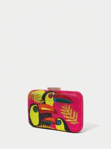 SHECARRY WOMEN EVENING BAGS - Hot Pink - View 5