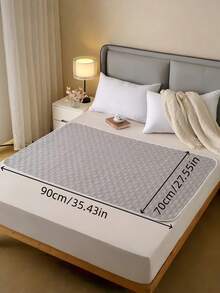 1 Tấm lót nệm chống thấm nước có thể tái sử dụng, giặt được, bảo vệ giường ngủ cho phụ nữ, người lớn bị tiểu không tự chủ và người cao tuổi. - Nhiều màu - Xem 3