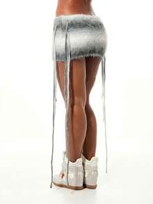 SUMWON WOMEN Women Sweater Skirts - Multicolor - View 2