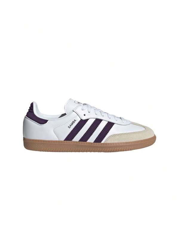 Adidas Samba OG Women's Sneakers Cloud White / Alumina / Aurora Plum JS1392