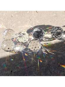 水晶棱镜阳光捕捉器 - 彩虹制造器，适用于家居和派对装饰，是婚礼、订婚、生日和毕业典礼的完美礼物 - 2 厘米/0.78 英寸 - 查看 11