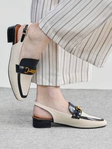 CUCCOO BIZCHIC New Summer Slip-On Loafers With Tassels, Casual Outdoor Sandals - Multicolor - View 3