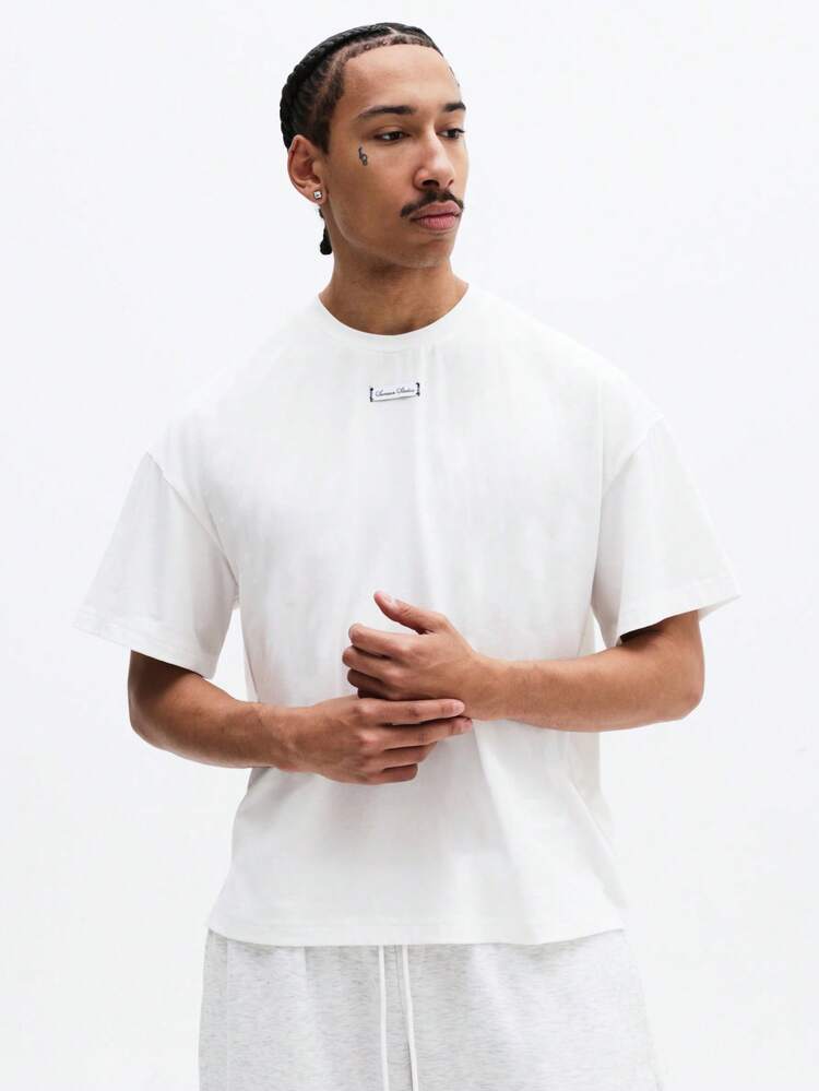 Essentials Label Crew Neck T-Shirt