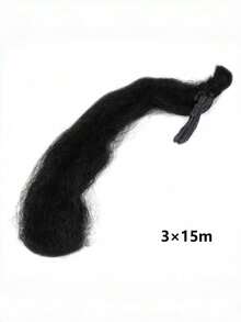 1 Pc Set Of Bird Net, Plastic/Nylon Bird Repellent Net, Trap For Protecting Crops, Ponds, Fishing Nets, Fruit Trees, Flowers, Gardens, And Pest Control Tools. - Black - View 7