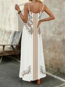 EMERY ROSE Đầm hai dây dài nữ co giãn thoải mái, thích hợp cho kỳ nghỉ hè, đi biển. - Nhiều màu - Xem 2