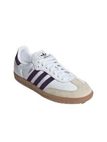 Adidas Samba OG Women's Sneakers Cloud White / Alumina / Aurora Plum JS1392 - 雲白/氧化鋁/極光梅 - 查看 5