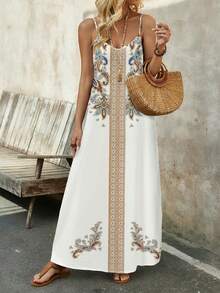 EMERY ROSE Đầm hai dây dài nữ co giãn thoải mái, thích hợp cho kỳ nghỉ hè, đi biển. - Nhiều màu - Xem 6