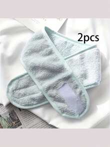 1 件可调节水疗头带面部水疗化妆头带瑜伽沐浴淋浴头饰发型配件返校 - 彩色 - 查看 8