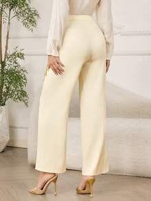 Modelyn 女裤 - 杏色 - 查看 2