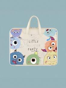 1PC Laptop Bag Girls Cartoon Laptop Bag Waterproof Shockproof Storable Ladies Gift - Multicolor - View 6