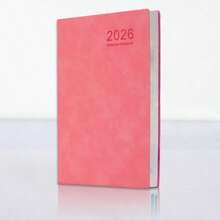 SHEIN 2026 新款笔记本（148*210毫米/5.83*8.27英寸） - 200/360页，带笔插，软皮封面，适合商务会议、学校、家庭和日常浪漫使用 - A5 - 查看 5