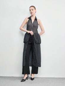 CUCCOO BIZCHIC Sandalias de tacón alto de unicolor minimalista para mujer, Día de San Valentín - Negro - Ver 6