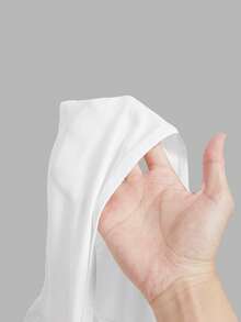 SHEIN SXY 2PCS 2 Packs Women's Stretch Strapless Casual Versatile Sexy Cropped Tops With Built-In Bra Pads - Multicolor - View 6