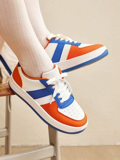 CUCCOO EASI Fashionable Platform Lace-Up Casual Shoes For Women With Waterproof Toe, Autumn & Spring For And New Year Holiday Vibe Fall And Winter Tainers