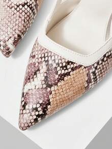 Mnmlis Women Pumps - Brown - View 4