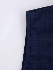 Franclia 大码女装时尚百搭S型性感露肩金属扣装饰上衣，浪漫露肩上衣，适合春夏和情人节穿着 - 寶藍色 - 查看 5