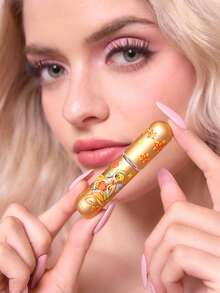 The Winx X SHEIN 5毫升/0.2盎司糖果色可重复灌装香水喷雾瓶，底部灌装，自压泵式，可爱甜美迷你便携化妆品瓶，带可视窗口，方便旅行和飞机携带，金色、粉色和蓝色 - 彩色 - 查看 10