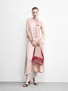 CUCCOO BIZCHIC Giày sandal cao gót nữ mùa xuân - Màu Đỏ Sâu - Xem 2