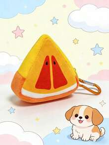 PETSIN 1个装宠物卡通可爱训练零食袋宠物拉链收纳袋宠物多功能狗粮袋训练袋遛狗零食袋 - 彩色 - 查看 24