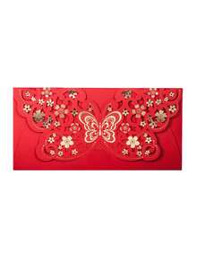 12 chiếc phong bì lì xì đỏ truyền thống, túi đựng tiền lì xì đỏ trang nhã, có thể bóc và dán lại, thích hợp cho Tết Nguyên Đán, đám cưới và sinh nhật, chất liệu giấy, phong bì đựng thiệp quà tặng. - Nhiều màu - Xem 8