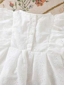 Cozy Pixies Set de 2 piezas de top sin mangas con estampado floral ditsy y pantalones casuales sueltos para niña bebé. Conjunto de 2 piezas de ropa para niñas con estampado floral. Conjunto de falda y top con lazo para niña bebé en estilo vintage. Conjunto de falda con estampado floral y top con lazo para niña bebé. Conjunto de 2 piezas de top con lazo y falda floral para niña. Conjunto coordinado de niña. Conjunto de falda y ropa para niña bebé. - Multicolor - Ver 5