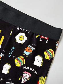 3pcs/Pack Men's Printed Boxer Briefs - Multicolor - View 4