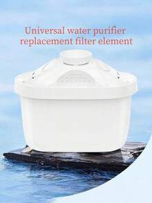 6 cartuchos de filtro de repuesto para su jarra de filtro de agua. Estos cartuchos son compatibles con la mayoría de las jarras de filtro de agua y cuentan con un sistema de filtración de múltiples etapas. Recomendamos reemplazarlos cada dos meses para disfrutar de agua de alta calidad. - Blanco - Ver 2