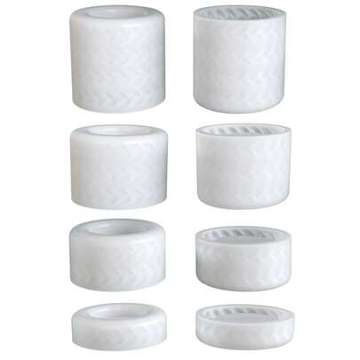 Moldes de Silicone para Caixas de Armazenamento Trançadas e Torcidas de Resina Epóxi DIY e Potes de Vela de Gesso