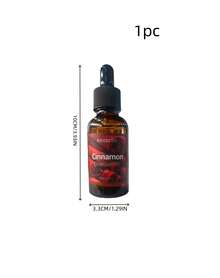 一瓶30毫升的肉桂精油适用于香薰机、加湿器、香薰蜡烛和家居产品。其优雅的香气令人愉悦。 - 彩色 - 查看 2