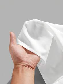 Manfinity ZONE917 Áo polo ngắn dáng rộng, lửng, họa tiết sọc dày, phối màu nổi bật, kiểu dáng thoải mái, thích hợp cho các buổi hẹn hò và tụ họp, món quà tuyệt vời cho bạn trai. - Nhiều màu - Xem 6