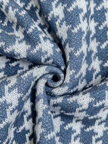 GlowEve Chaleco de punto con cuello redondo elegante para mujer - Multicolor - Ver 6