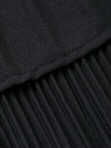 DAZY Váy dài trơn màu cho thiếu nữ, mùa hè - màu đen - Xem 8