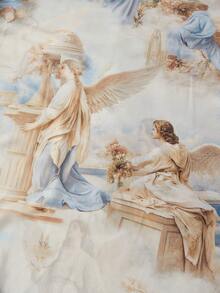 FeverCity 男士休闲人像图案圆领长袖T恤，秋季款 - 彩色 - 查看 5