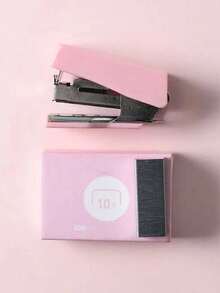 1PC/3Pcs Super Small Cute Stapler With Staple, School Supplies,Small Gifts For Friends And Classmates, ,Back To School, Christmas - Multicolor - View 5