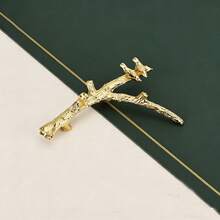 Cirelle Gold Branch Chopstick & Spoon Rest –Dual-Purpose Gold Spoon Holder, Unique Tableware Decor For Wedding Banquets, Fine Dining & Family Gatherings - Multicolor - View 5