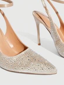 CUCCOO SZL Sexy Fashion Pointed Toe Transparent Fuchsia High Heel Pumps, Suitable For Party, Date Night, Spring Casual Outfit, Night Look Valentine's Day - Light apricot - View 10