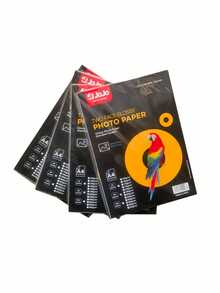 50 Sheets Double-Sided Photo Paper High Glossy Photographic Paper 8.3x11.7 Inch Compatible With Inkjet Printer 140/160/180/200/260/300 GSM - White - View 2