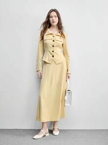 CUCCOO BIZCHIC 女士经典黑色平底休闲通勤鞋，圣诞节必备 - 糯米白色 - 查看 6